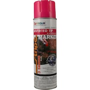 Seymour Midwest Seymour Stripe 3-Series Inverted Ground Marking Paint, Florescent Pink, 20 oz 20-379